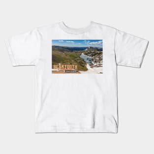 Beartooth Highway Wyoming and Montana Kids T-Shirt